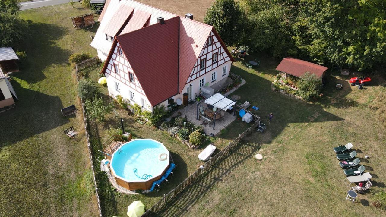 Ferienwohnungen Wastl Fraenkische Schweiz Hiltpoltstein Exterior foto