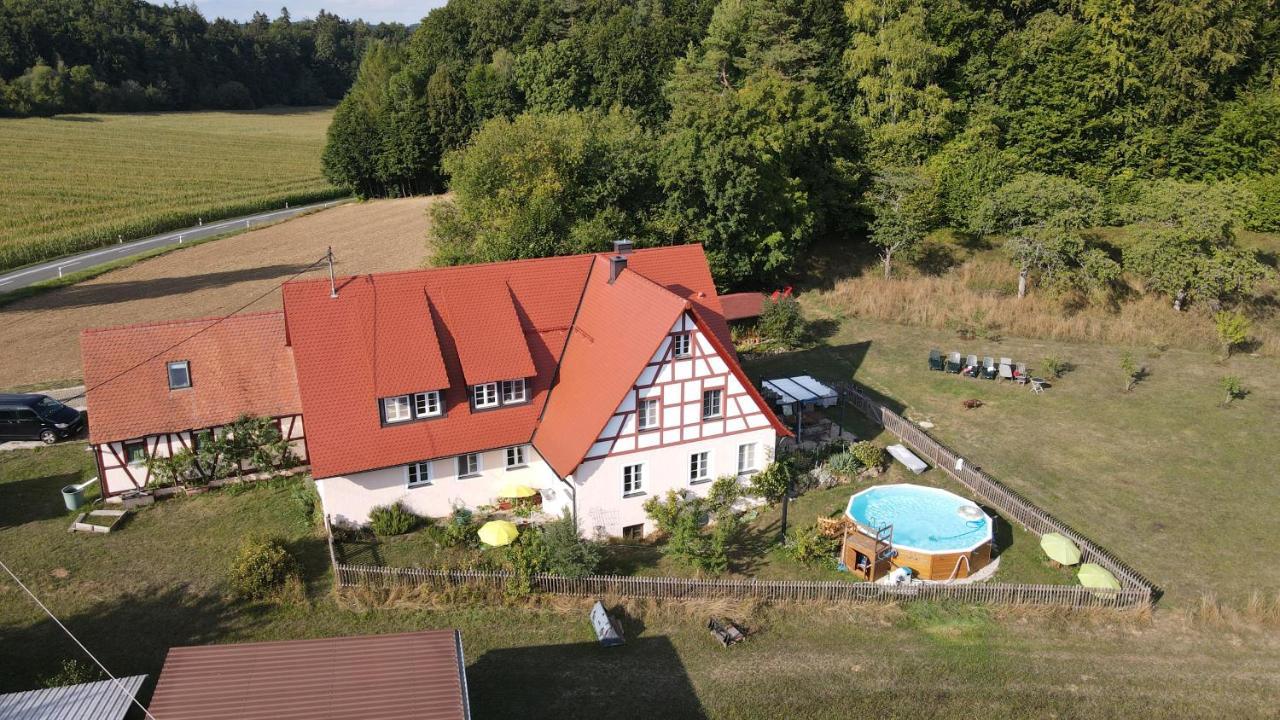 Ferienwohnungen Wastl Fraenkische Schweiz Hiltpoltstein Exterior foto